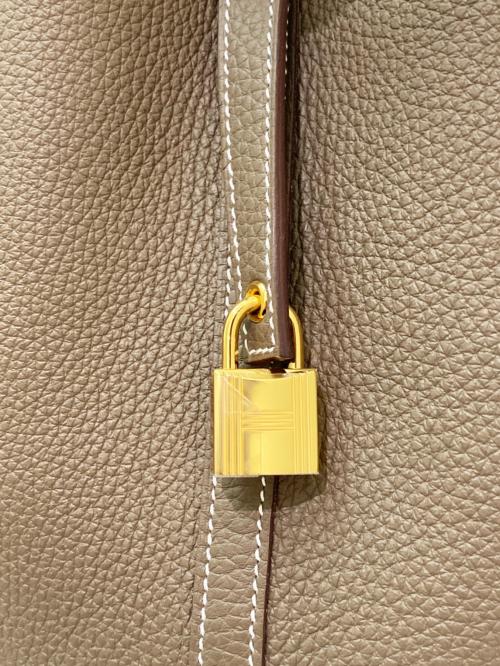 HERMES（エルメス）HERMES (エルメス) ピコタンロックMM エトゥープ サイズ:MMの古着・服飾アイテム