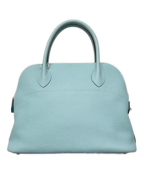 HERMES（エルメス）HERMES (エルメス) ボリード 31 ブルーアトール×シルバー サイズ:31の古着・服飾アイテム
