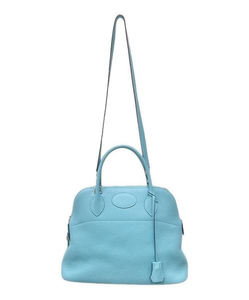 HERMES（エルメス）HERMES (エルメス) ボリード 31 ブルーアトール×シルバー サイズ:31の古着・服飾アイテム
