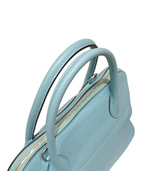 HERMES（エルメス）HERMES (エルメス) ボリード 31 ブルーアトール×シルバー サイズ:31の古着・服飾アイテム
