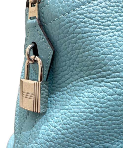 HERMES（エルメス）HERMES (エルメス) ボリード 31 ブルーアトール×シルバー サイズ:31の古着・服飾アイテム
