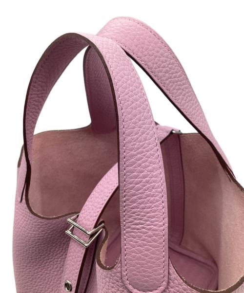 HERMES（エルメス）HERMES (エルメス) ピコタンロックPM/ハンドバッグ モーヴシルベストルの古着・服飾アイテム