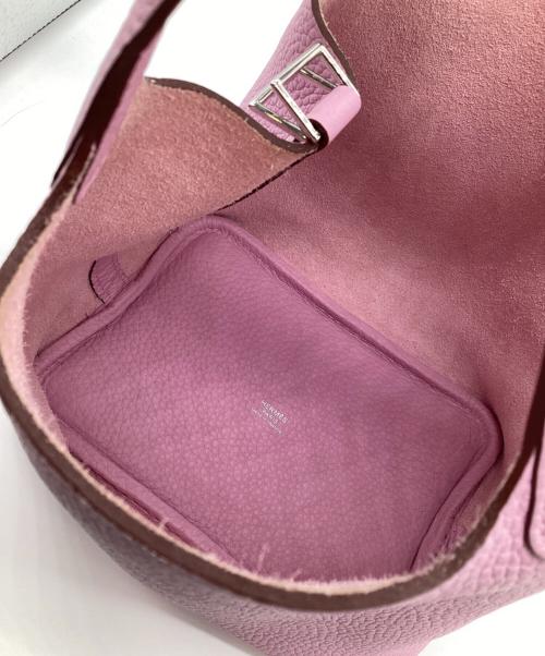 HERMES（エルメス）HERMES (エルメス) ピコタンロックPM/ハンドバッグ モーヴシルベストルの古着・服飾アイテム