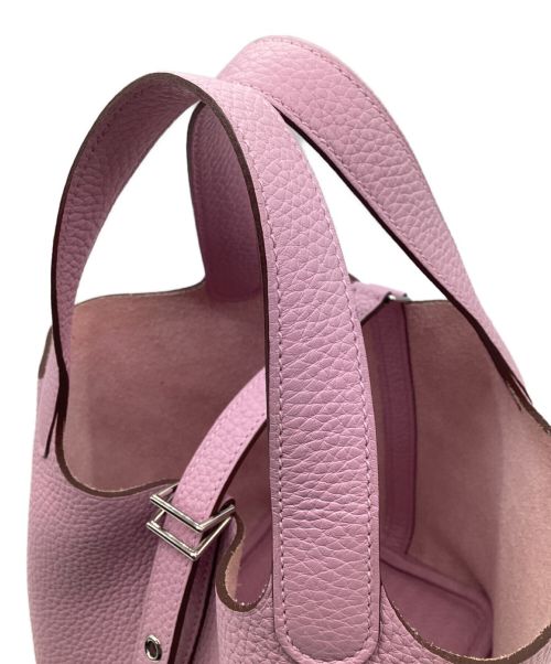 HERMES（エルメス）HERMES (エルメス) ピコタンロックPM/ハンドバッグ モーヴシルベストルの古着・服飾アイテム
