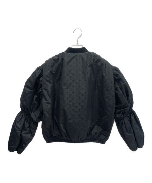 LOUIS VUITTON（ルイ ヴィトン）LOUIS VUITTON (ルイ ヴィトン) ビショップスリーブボマージャケット ブラック サイズ:36の古着・服飾アイテム