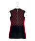 LOUIS VUITTON (ルイ ヴィトン) ノースリーブワンピース レッド×ブラック サイズ:XS：168000円