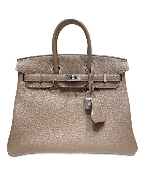 HERMES（エルメス）HERMES (エルメス) バーキン25/トゴ/U刻印/エトゥープ/シルバー金具 エトゥープ サイズ:25 未使用品の古着・服飾アイテム