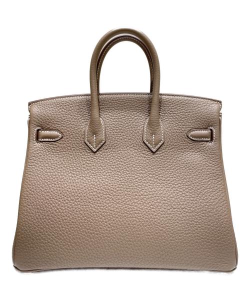 HERMES（エルメス）HERMES (エルメス) バーキン25/トゴ/U刻印/エトゥープ/シルバー金具 エトゥープ サイズ:25 未使用品の古着・服飾アイテム
