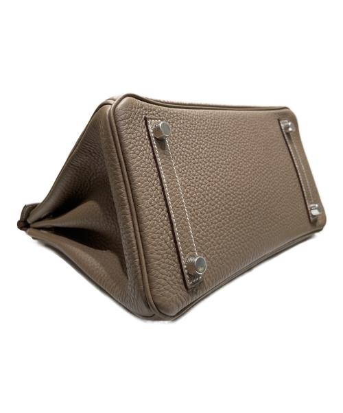 HERMES（エルメス）HERMES (エルメス) バーキン25/トゴ/U刻印/エトゥープ/シルバー金具 エトゥープ サイズ:25 未使用品の古着・服飾アイテム