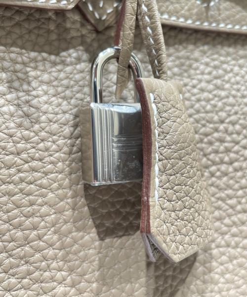 HERMES（エルメス）HERMES (エルメス) バーキン25/トゴ/U刻印/エトゥープ/シルバー金具 エトゥープ サイズ:25 未使用品の古着・服飾アイテム