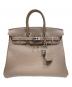 HERMES（エルメス）の古着「バーキン25/トゴ/U刻印/エトゥープ/シルバー金具」｜エトゥープ