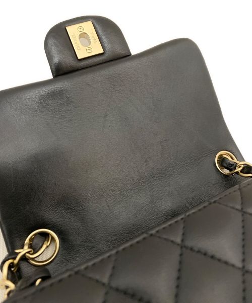 CHANEL（シャネル）CHANEL (シャネル) ミニマトラッセ ブラック サイズ:17の古着・服飾アイテム
