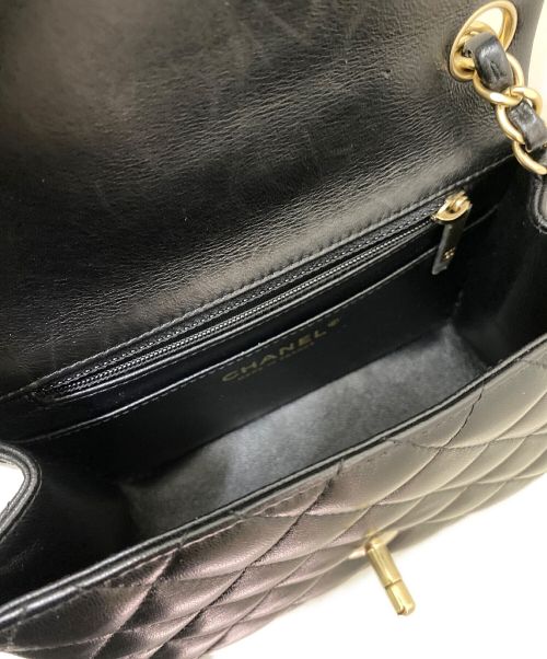 CHANEL（シャネル）CHANEL (シャネル) ミニマトラッセ ブラック サイズ:17の古着・服飾アイテム