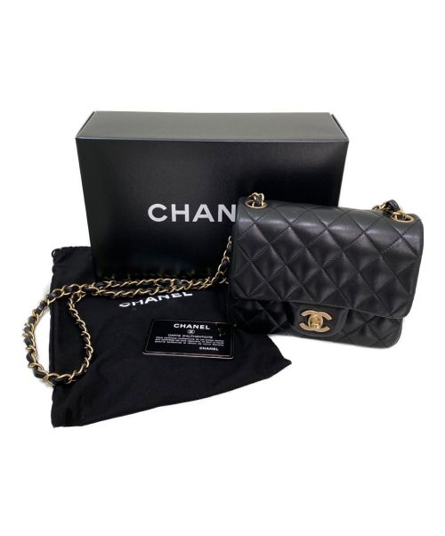 CHANEL（シャネル）CHANEL (シャネル) ミニマトラッセ ブラック サイズ:17の古着・服飾アイテム