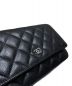 中古・古着 CHANEL (シャネル) マトラッセチェーンウォレット ブラック サイズ:19：538000円