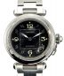 Cartier（カルティエ）の古着「パシャC Ref.W31043M7」｜黒文字盤