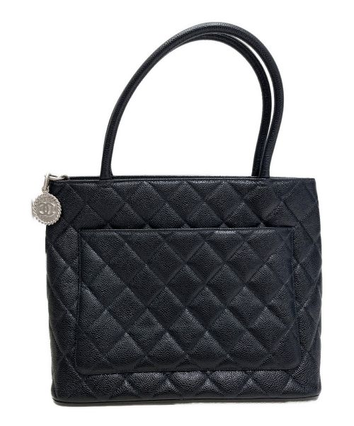 CHANEL（シャネル）CHANEL (シャネル) マトラッセココマークトートバッグ ブラックの古着・服飾アイテム