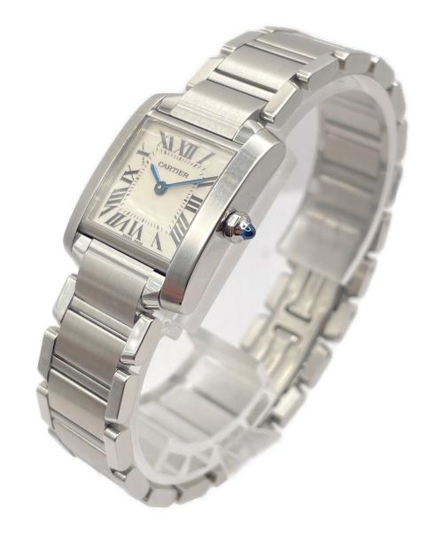 Cartier（カルティエ）Cartier (カルティエ) タンクフランセーズ SM アイボリー サイズ:SMの古着・服飾アイテム