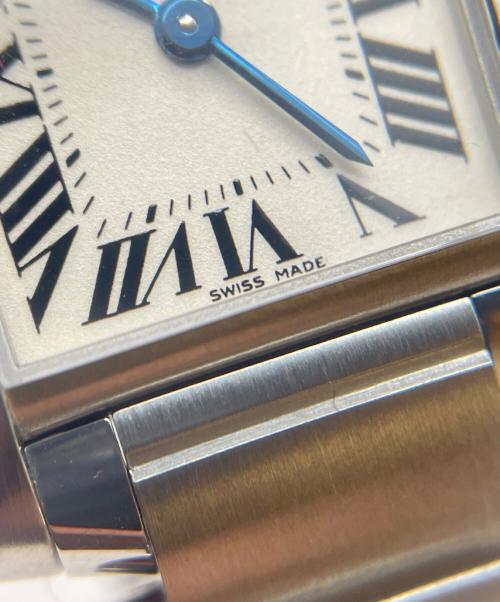 Cartier（カルティエ）Cartier (カルティエ) タンクフランセーズ SM アイボリー サイズ:SMの古着・服飾アイテム