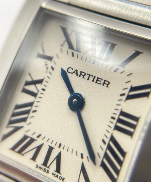 Cartier（カルティエ）Cartier (カルティエ) タンクフランセーズ SM アイボリー サイズ:SMの古着・服飾アイテム