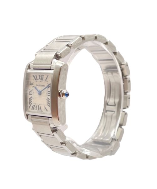 Cartier（カルティエ）Cartier (カルティエ) タンクフランセーズ アイボリー文字盤 サイズ:SMの古着・服飾アイテム