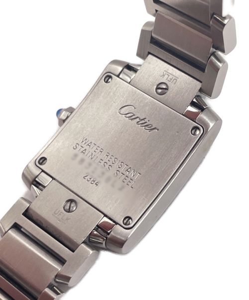 Cartier（カルティエ）Cartier (カルティエ) タンクフランセーズ アイボリー文字盤 サイズ:SMの古着・服飾アイテム
