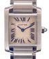 Cartier（カルティエ）の古着「タンクフランセーズ」｜アイボリー文字盤