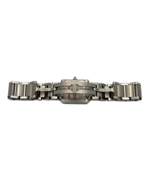 Cartier（カルティエ）Cartier (カルティエ) タンクフランセーズSM アイボリーの古着・服飾アイテム
