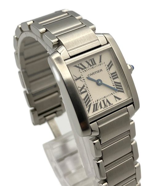 Cartier（カルティエ）Cartier (カルティエ) タンクフランセーズSM アイボリーの古着・服飾アイテム