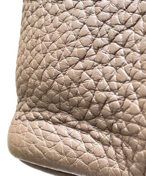 HERMES（エルメス）HERMES (エルメス) ピコタンロックPM/ハンドバッグ/ゴールド金具 エトゥープ サイズ:PMの古着・服飾アイテム