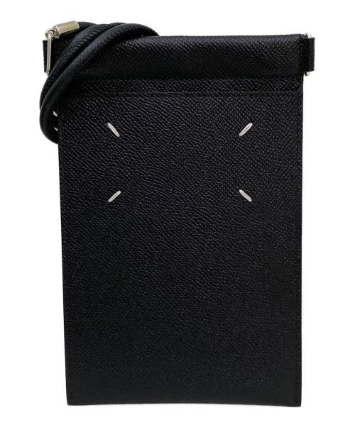 Maison Margiela（メゾンマルジェラ）Maison Margiela (メゾンマルジェラ) ショルダーポーチ ブラック サイズ:UNIの古着・服飾アイテム