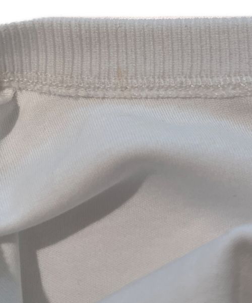 LOUIS VUITTON（ルイ ヴィトン）LOUIS VUITTON (ルイ ヴィトン) レザーロゴパッチTシャツ ホワイト サイズ:Sの古着・服飾アイテム