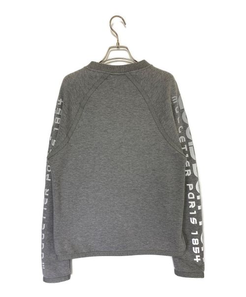 LOUIS VUITTON（ルイ ヴィトン）LOUIS VUITTON (ルイ ヴィトン) サイドリフレクティブロゴクルーネックスウェット グレー サイズ:Mの古着・服飾アイテム