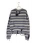 BALENCIAGA (バレンシアガ) デストロイド クルーネック ニット グレー サイズ:M：89800円