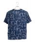 HERMES (エルメス) 総柄半袖Tシャツ ネイビー サイズ:XS：32800円