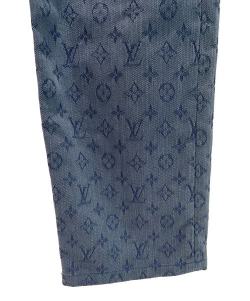 LOUIS VUITTON（ルイ ヴィトン）LOUIS VUITTON (ルイ ヴィトン) Monogram Slim Jeans ネイビー サイズ:34の古着・服飾アイテム