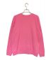 GUCCI (グッチ) Animal Print Round Neck Long Sleeve Sweater ピンク サイズ:S：49800円