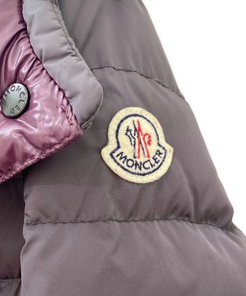 MONCLER（モンクレール）MONCLER (モンクレール) JURAダウンコート パープルの古着・服飾アイテム