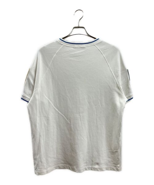 LOUIS VUITTON（ルイ ヴィトン）LOUIS VUITTON (ルイ ヴィトン) ロゴワッペンTシャツ ホワイト サイズ:Lの古着・服飾アイテム