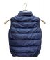 GUCCI (グッチ) ロゴパッチダウンベスト ネイビー サイズ:40：54800円