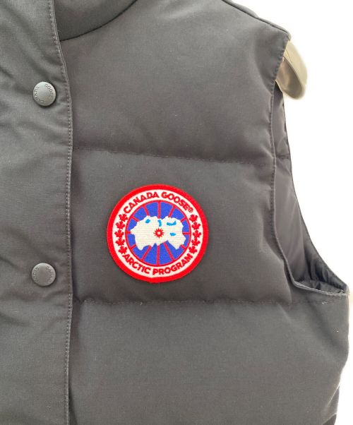 CANADA GOOSE（カナダグース）CANADA GOOSE (カナダグース) FREESTYLE VEST ブラック サイズ:Sの古着・服飾アイテム