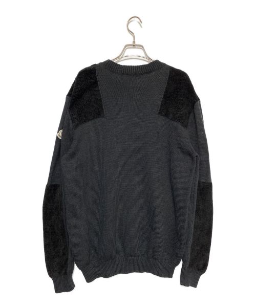 MONCLER（モンクレール）MONCLER (モンクレール) GIROCOLLO TRICOT ブラック サイズ:XXLの古着・服飾アイテム