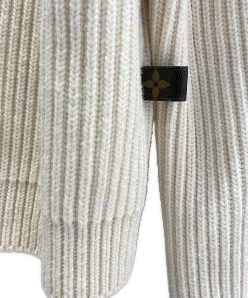 LOUIS VUITTON（ルイ ヴィトン）LOUIS VUITTON (ルイ ヴィトン) リブニット アイボリー サイズ:XSの古着・服飾アイテム
