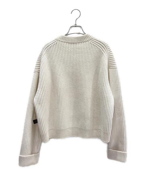LOUIS VUITTON（ルイ ヴィトン）LOUIS VUITTON (ルイ ヴィトン) リブニット アイボリー サイズ:XSの古着・服飾アイテム
