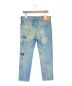 GUCCI (グッチ) Symbols Tapered Denim Pant インディゴ サイズ:34：37800円