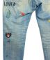 中古・古着 GUCCI (グッチ) Symbols Tapered Denim Pant インディゴ サイズ:34：37800円