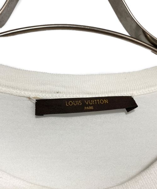 LOUIS VUITTON（ルイ ヴィトン）LOUIS VUITTON (ルイ ヴィトン) SUPREME (シュプリーム) Monoglam Box Logo Tee ホワイト×レッド サイズ:Sの古着・服飾アイテム