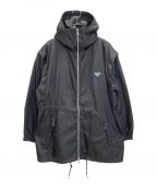 PRADAプラダ）の古着「RE-NYLON COAT」｜ブラック