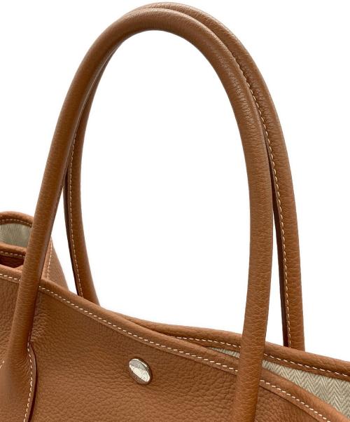 HERMES（エルメス）HERMES (エルメス) ガーデンパーティPM ゴールド サイズ:PMの古着・服飾アイテム