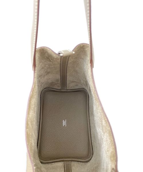 HERMES（エルメス）HERMES (エルメス) ピコタンロックPM エトゥープ サイズ:PMの古着・服飾アイテム